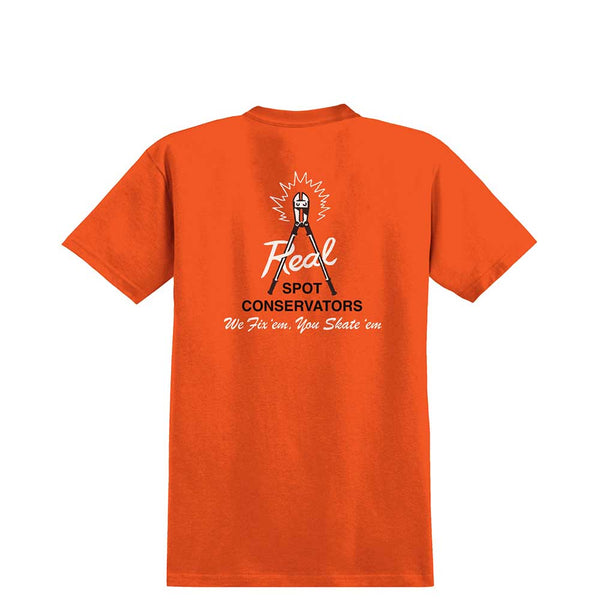 Real Skateboards Spot Conservators T-Shirt