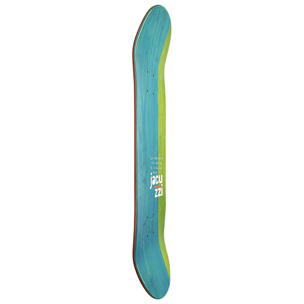 Jacuzzi Unlimited Skateboards Flavor deck 8.25 side