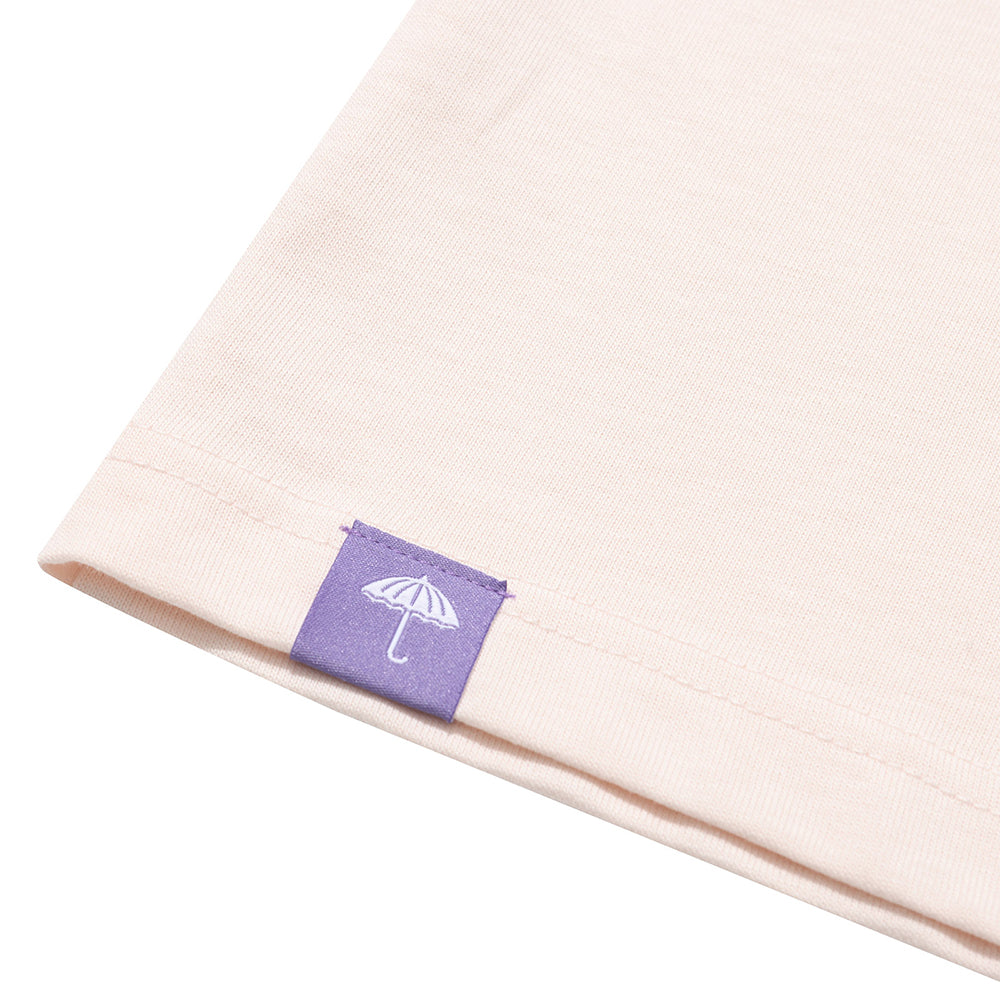 Helas Brush T-Shirt pastel pink tag