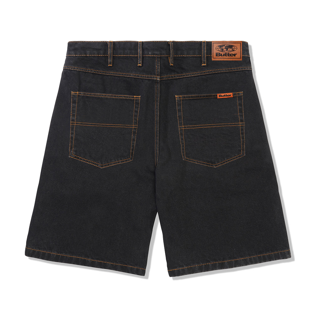 Butter Goods Baggy Denim Shorts back