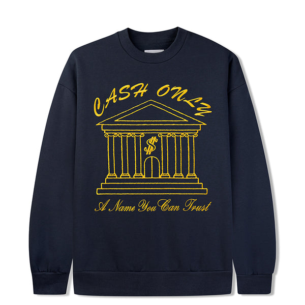 Cash Only Bank Crewneck Sweat