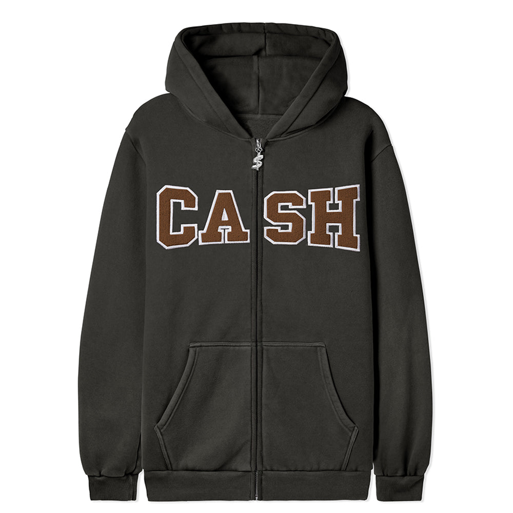 Cash Only Campus Zip Hooded Sweat