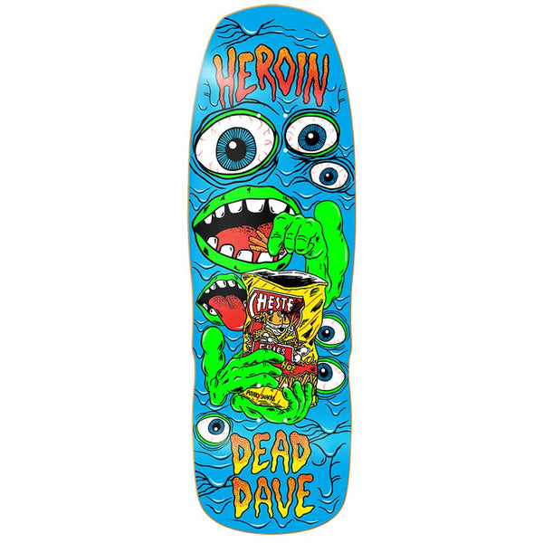 Heroin Skateboards Dead Dave Mutate Or Die Deck 10.1