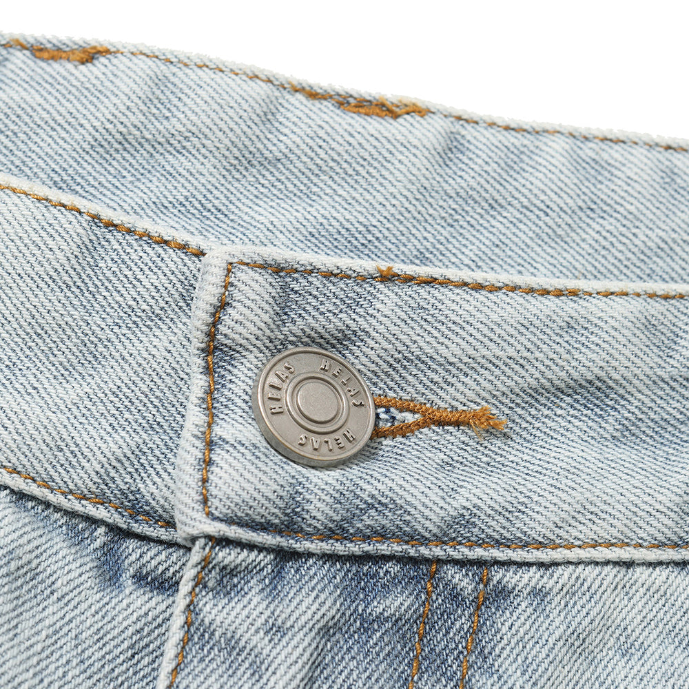 Helas Dieu Grec jean shorts button