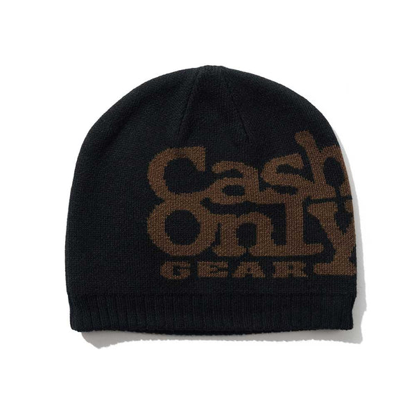 Cash Only Gear skully beanie black