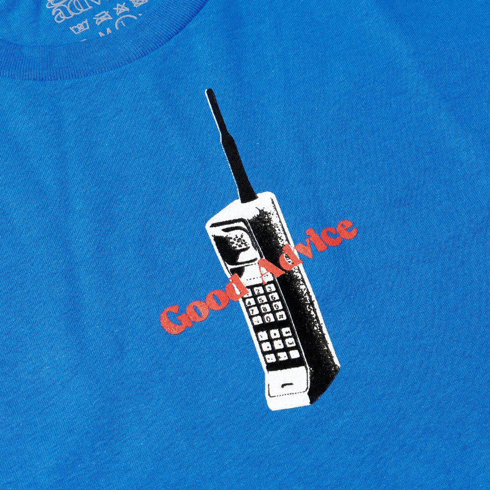Good Advice Chat Line T-Shirt blue