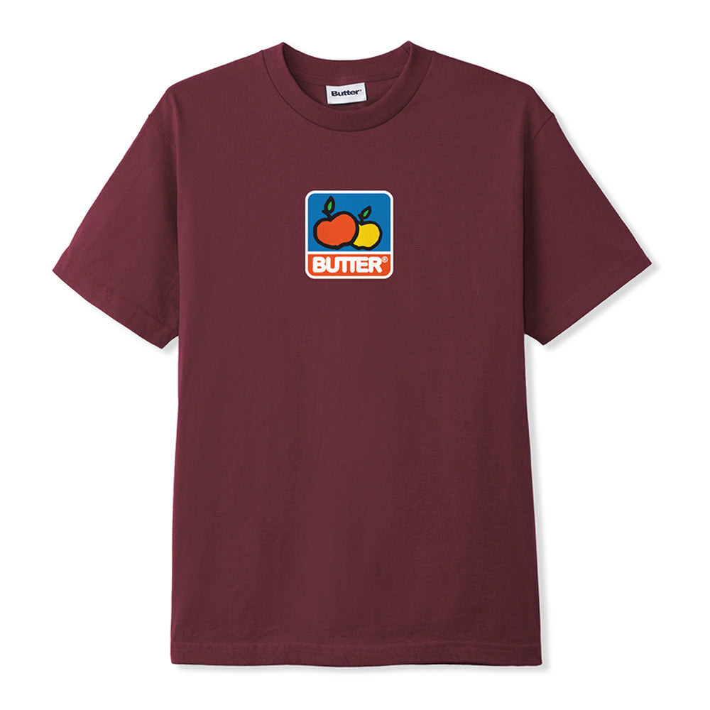 Butter Goods Grove T-shirt burgundy