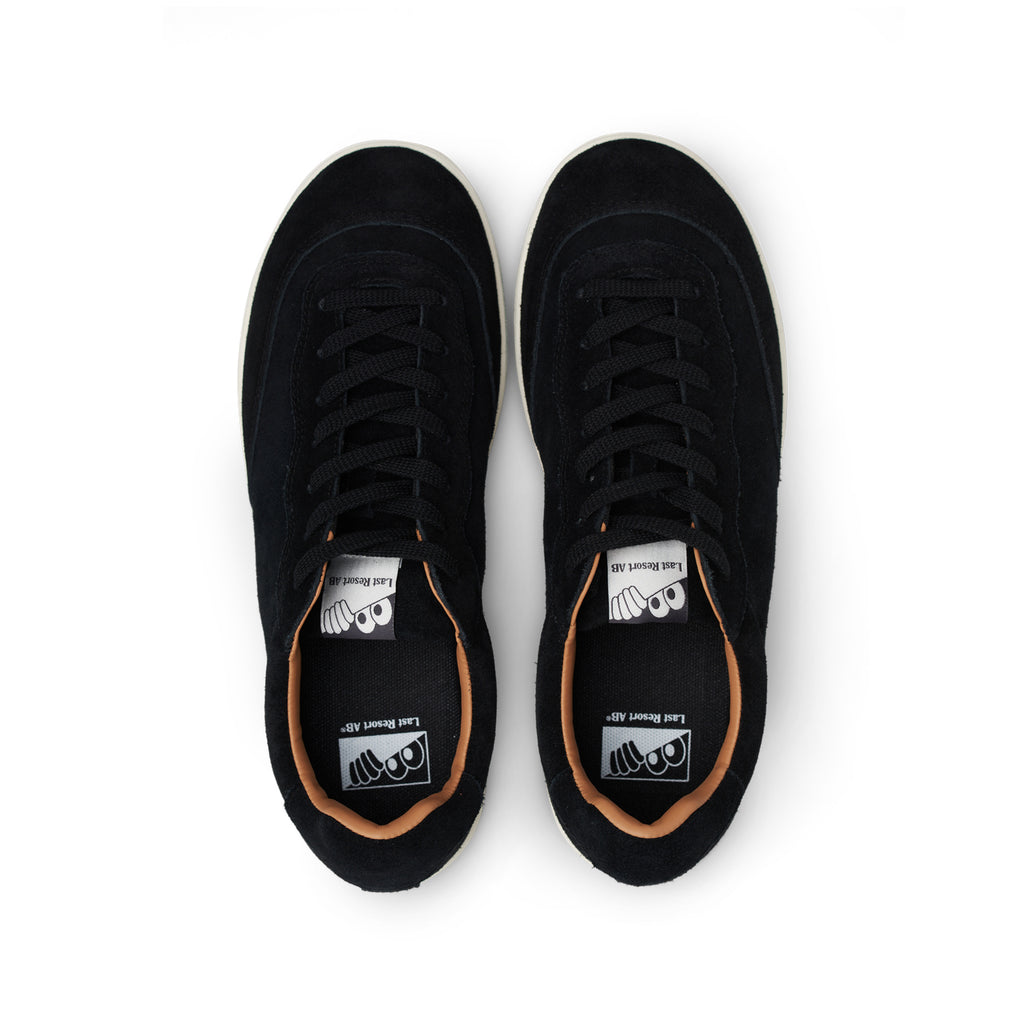 Last Resort CM001 Lo Suede black white above