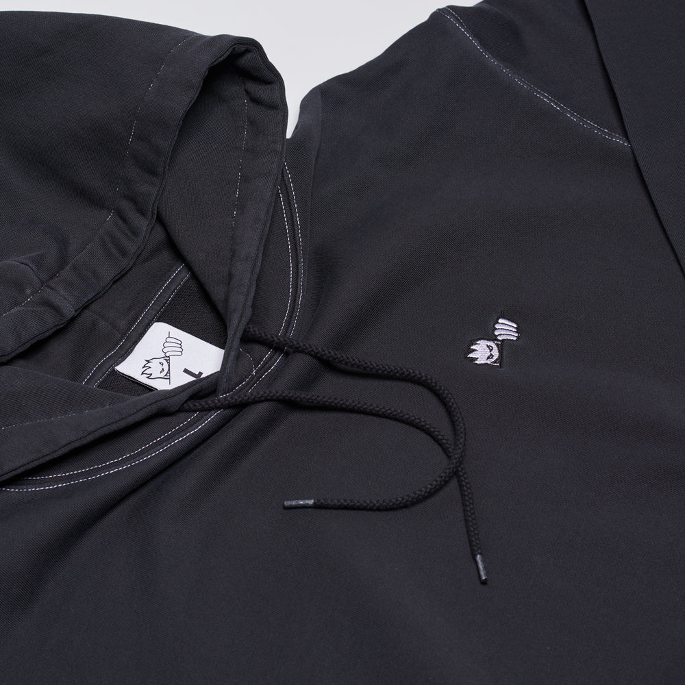 Last Resort X Spitfire swirl hood front close
