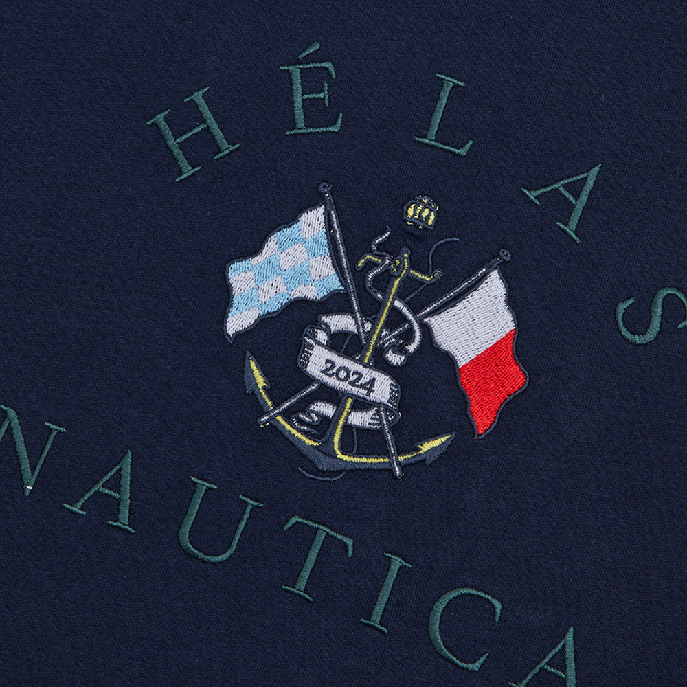 Helas X Nautica T-shirt detail