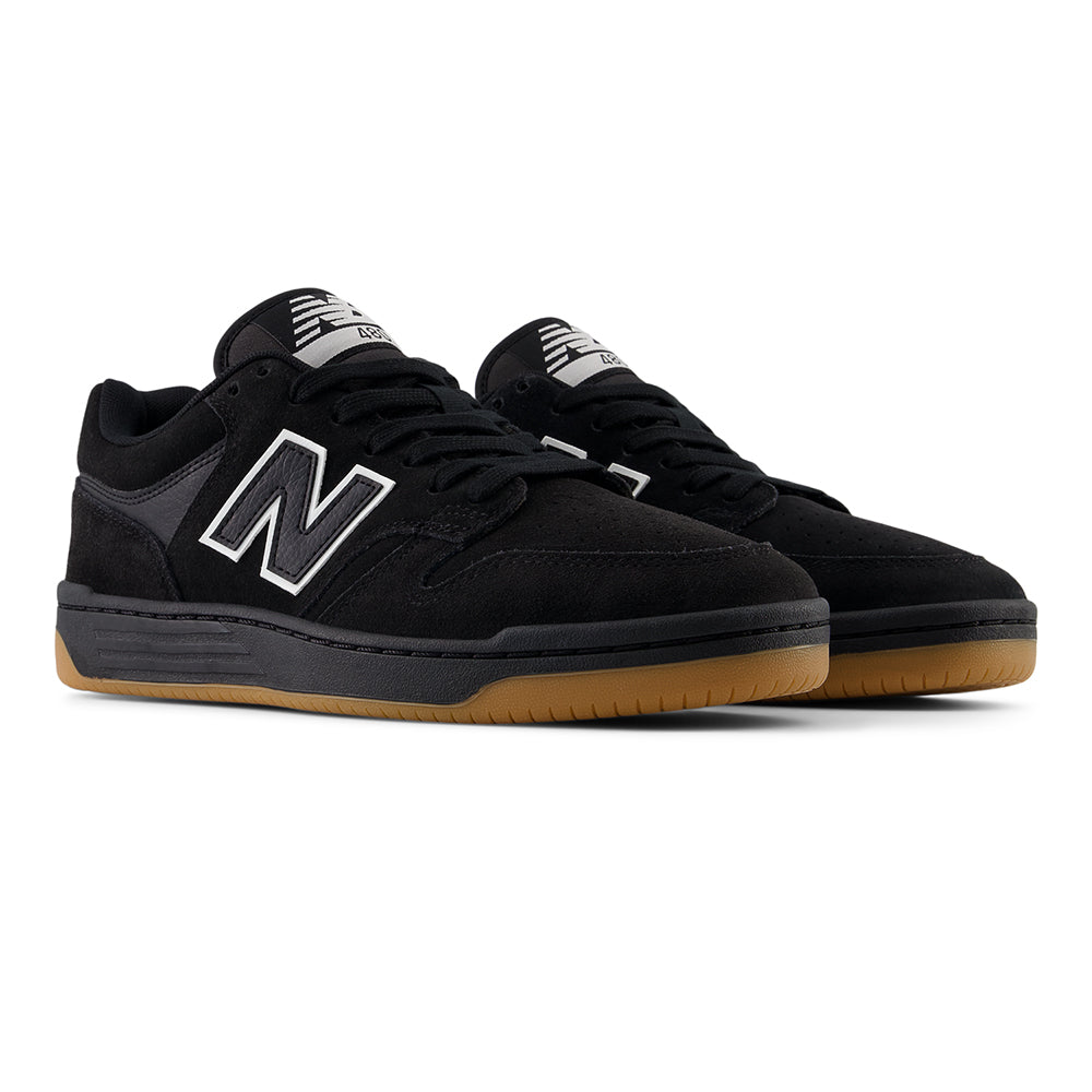 New Balance Numeric 480 Black With White