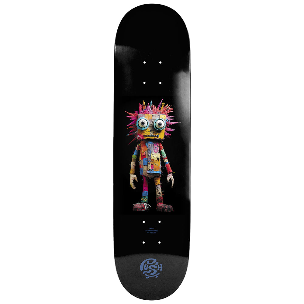 Push Skateboards Rag Doll Guy Incomplete skateboard deck