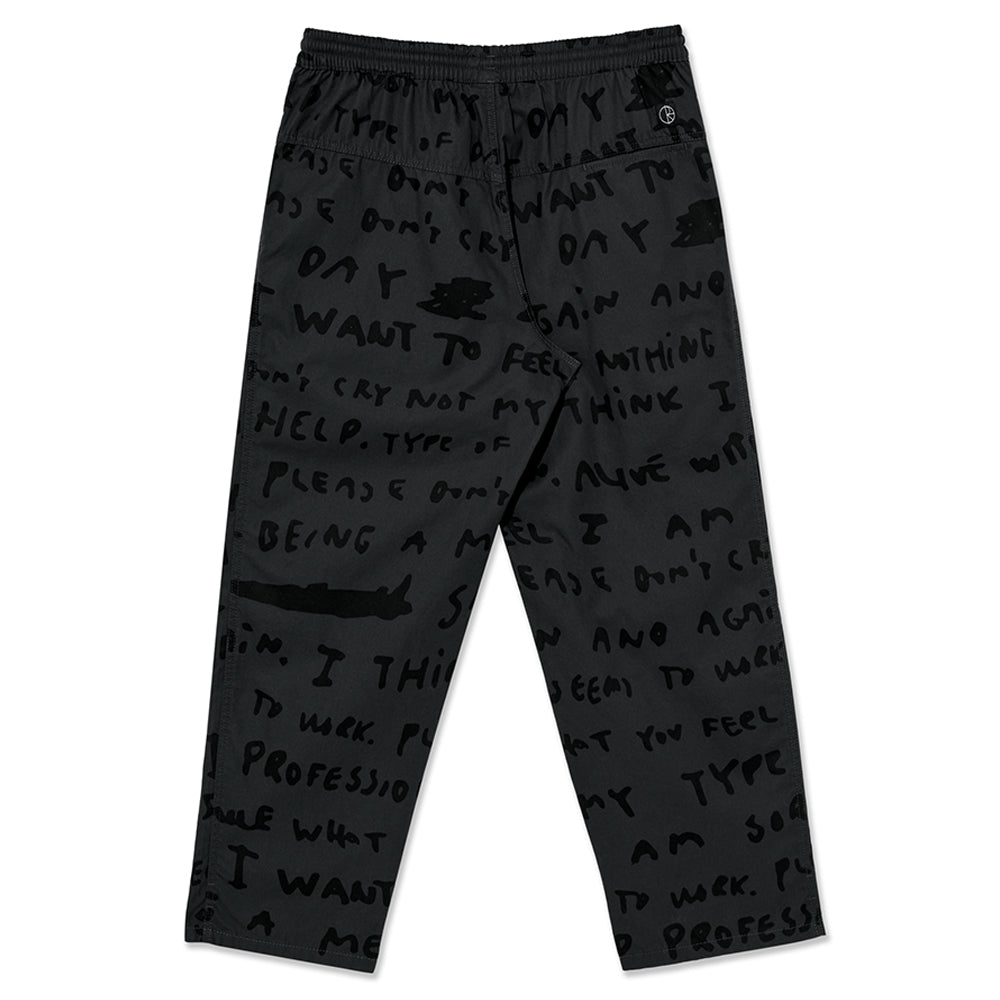 Polar Skate Co Sad Notes Surf Pants back