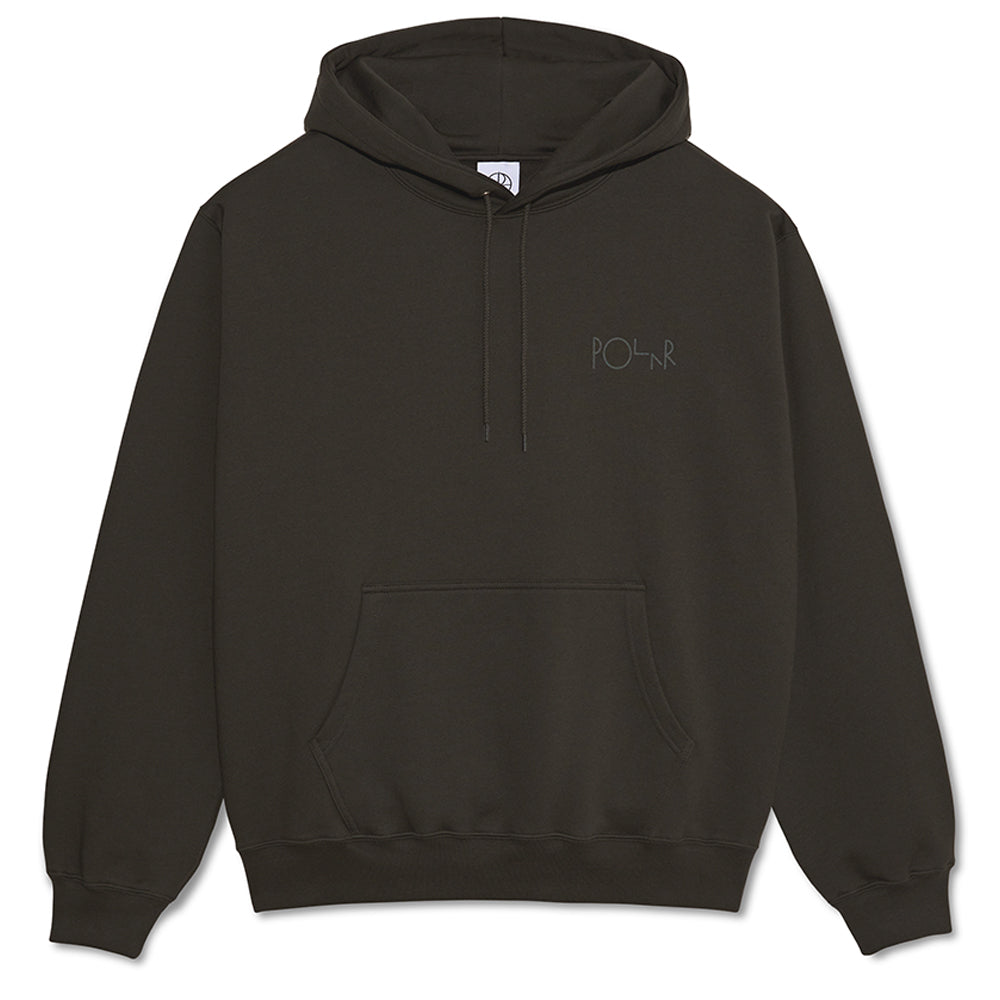 Polar Skate Co Stroke Logo hooded sweat front