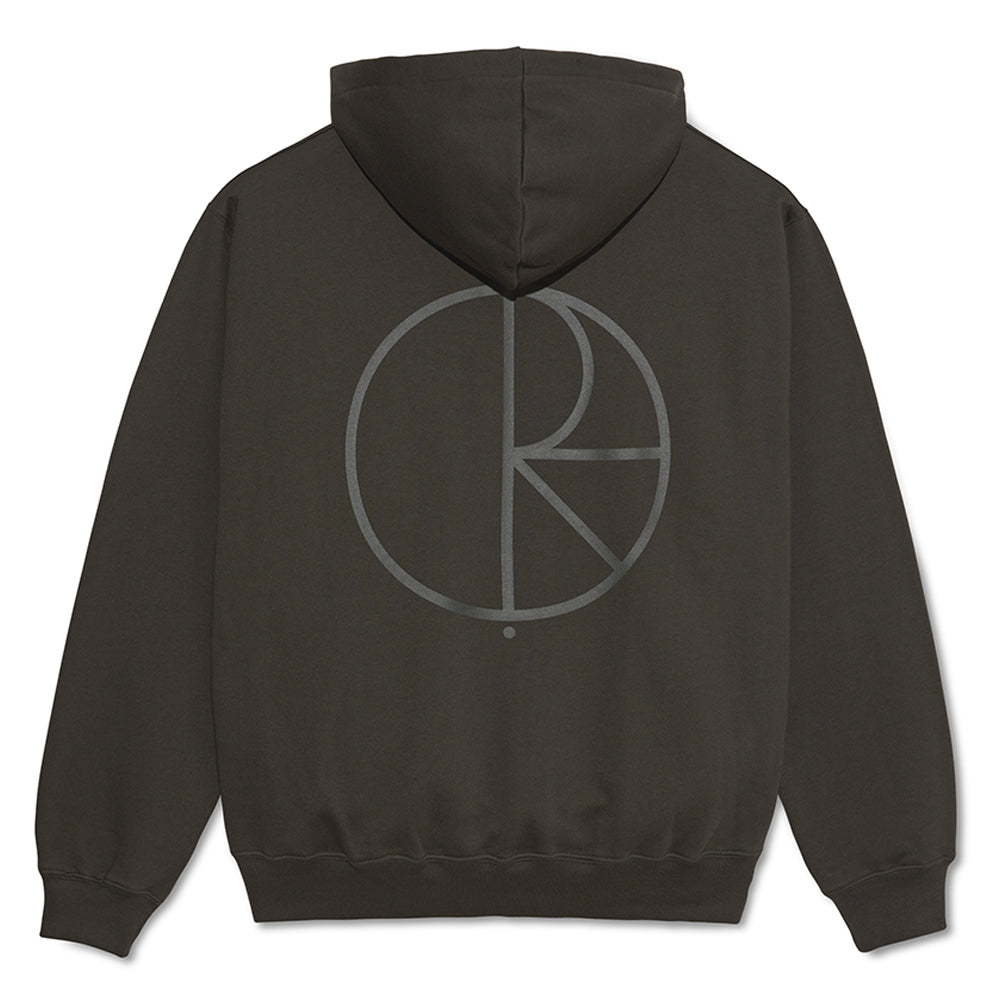 Polar Skate Co Stroke Logo hooded sweat back