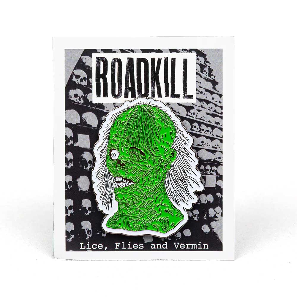 Roadkill Zombie Oversized Pin Badge