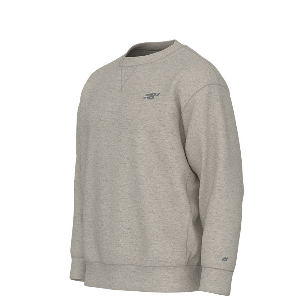 New Balance Numeric French Terry crew grey oblique