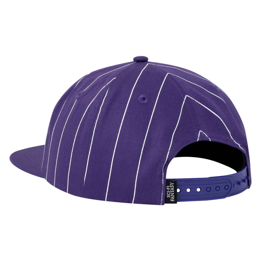 Sci Fi Fantasy Fast Stripe Cap purple back