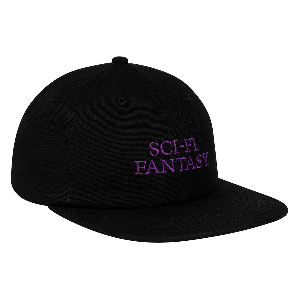 Sci-Fi Fantasy Logo Cap Black
