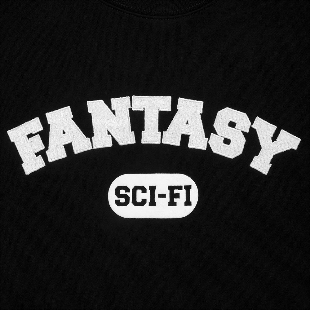 Sci-Fi Fantasy U Crew sweat detail
