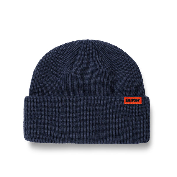 Butter Goods Tall Wharfie beanie navy