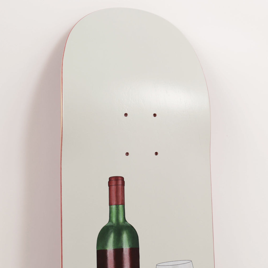 Skateboard Cafe Vino deck nose detail