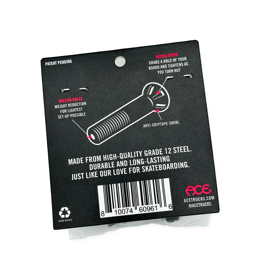 Ace Trucks 1 1/4" Hollow Hardware back pack