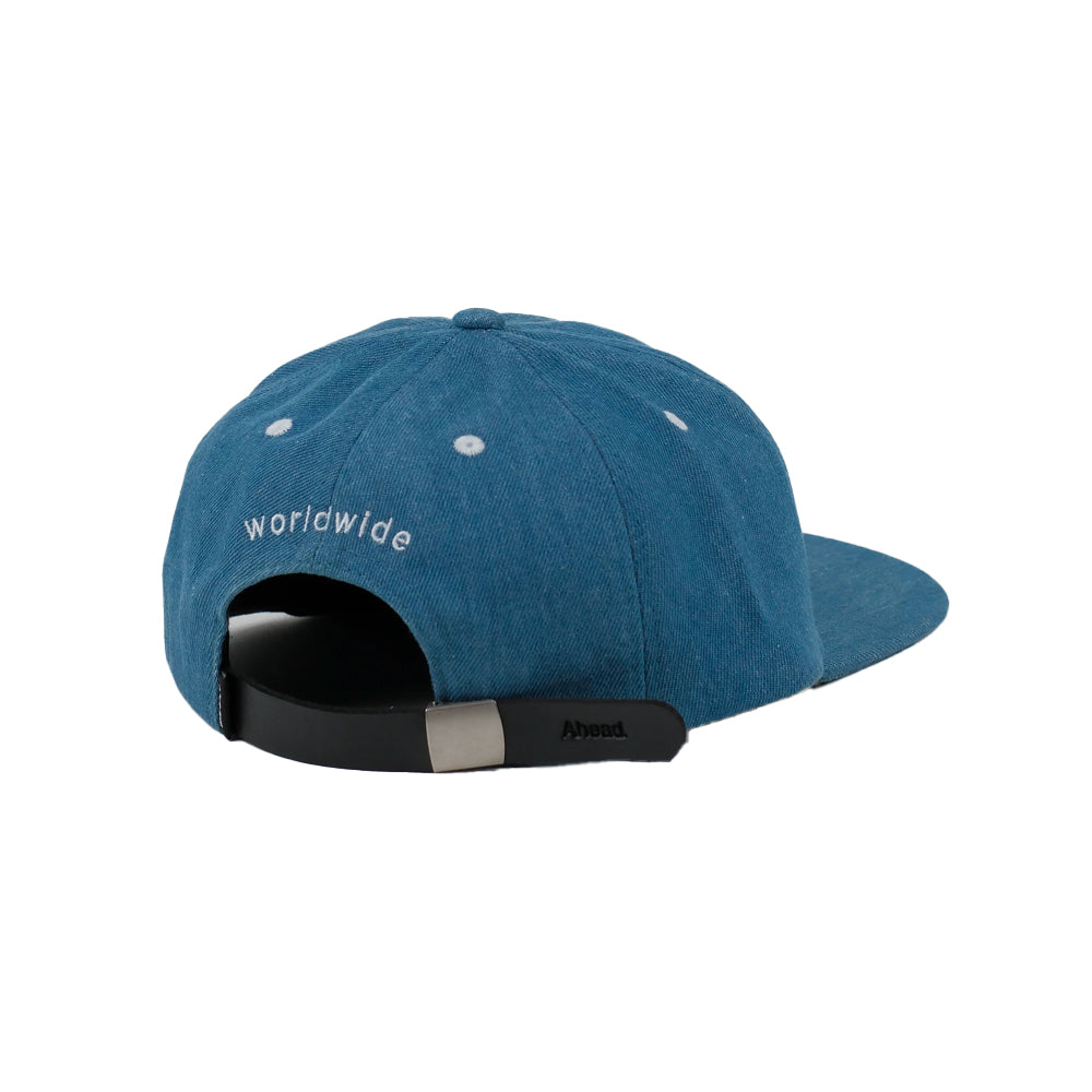 Ahead Trademark cap denim back