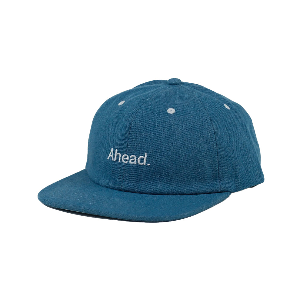 Ahead Trademark cap denim