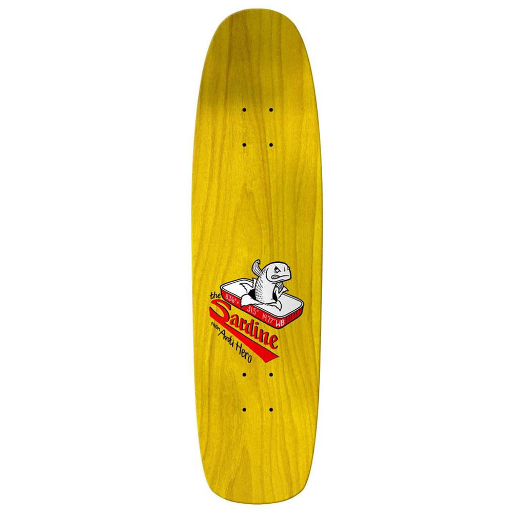 Anti Hero Sardine deck top