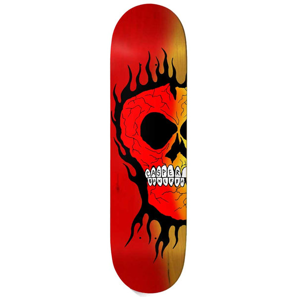 Baker Skateboards Casper Rasta Skull B2 Deck 8.5