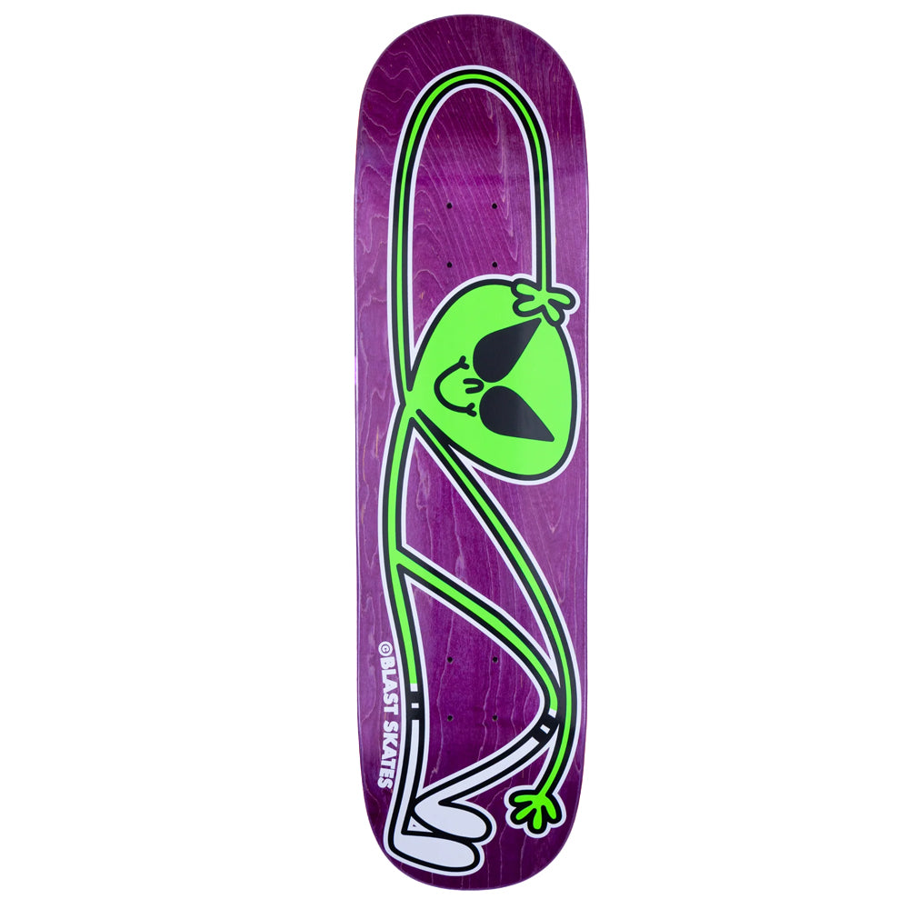 Blast Skates Alien Pro Model Square Tail deck