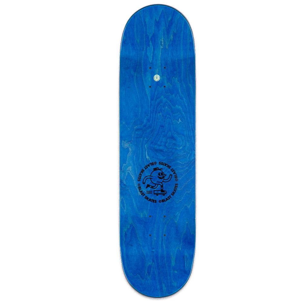 Blast Skates Gnarzone deck top