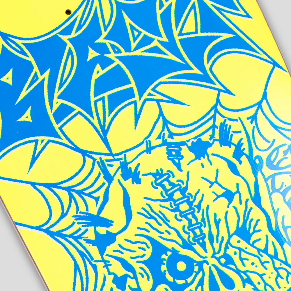 Blast Skates Gnarzone deck graphic detail