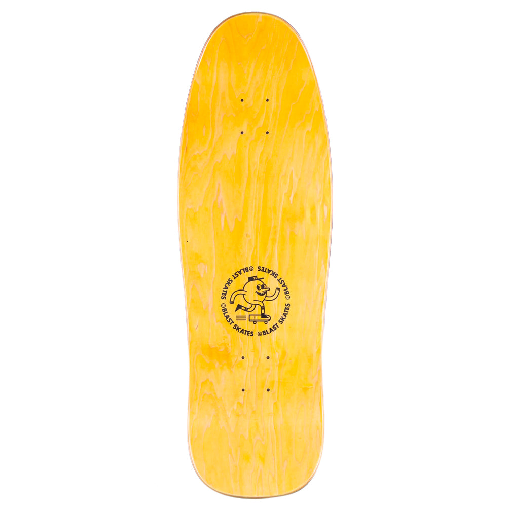 Blast Skates Mascot Doodle deck top