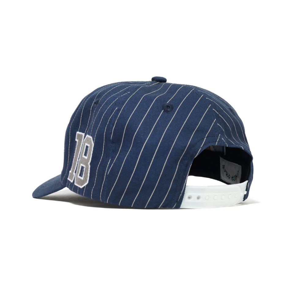 Cash Only Ballpark 6 panel cap navy back