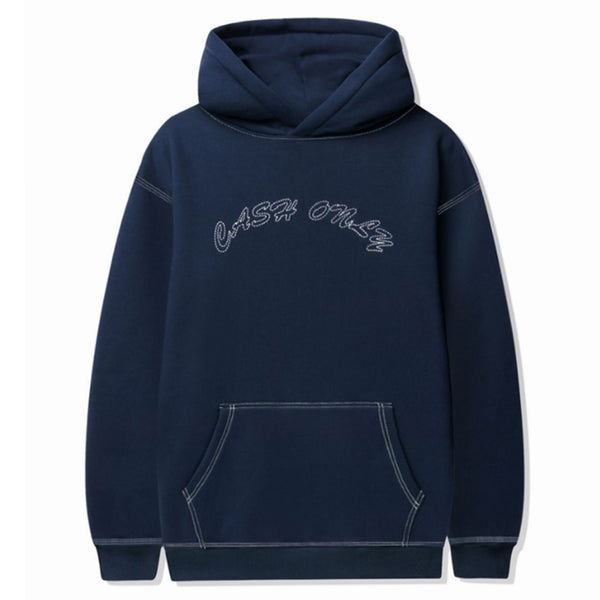 Cash Only Stitch Logo Hooded Sweat