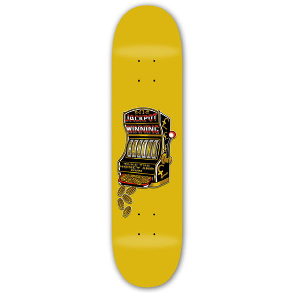 Casino Skateboards Slots deck 8.25