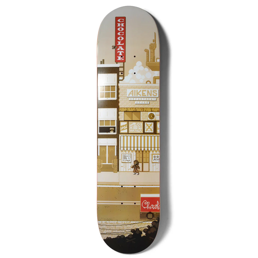Chocolate Skateboards Aikens Pixel City deck