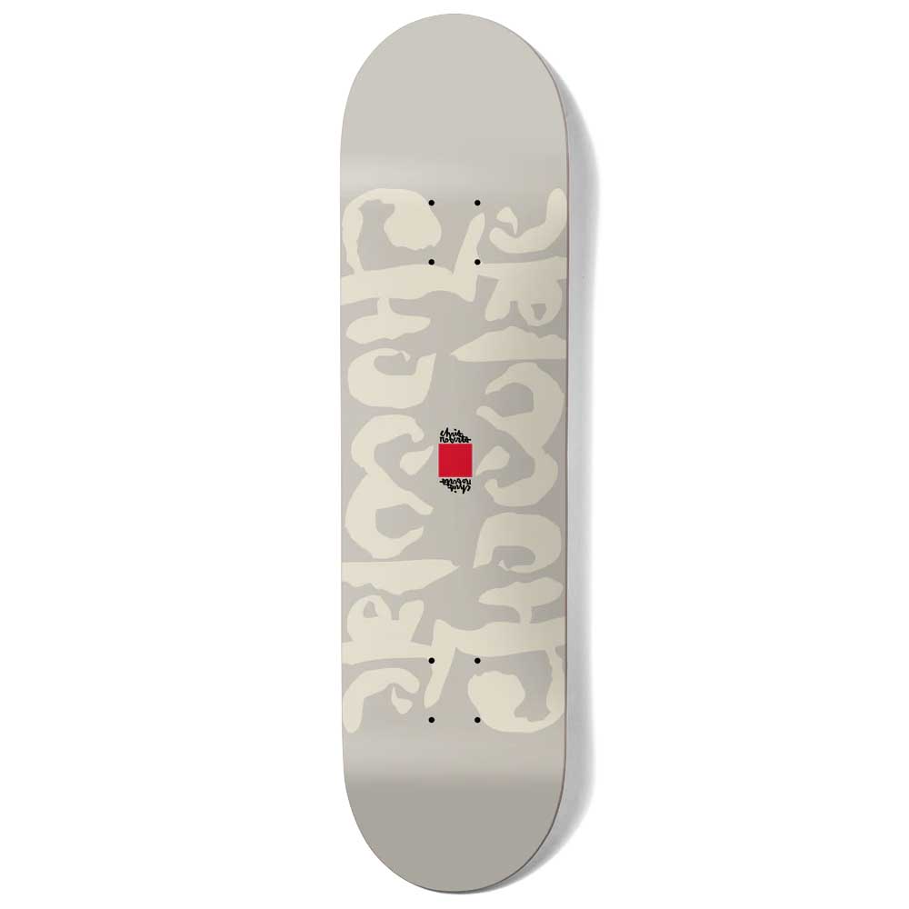 Chocolate Skateboards Chris Robert ink Blot deck grey
