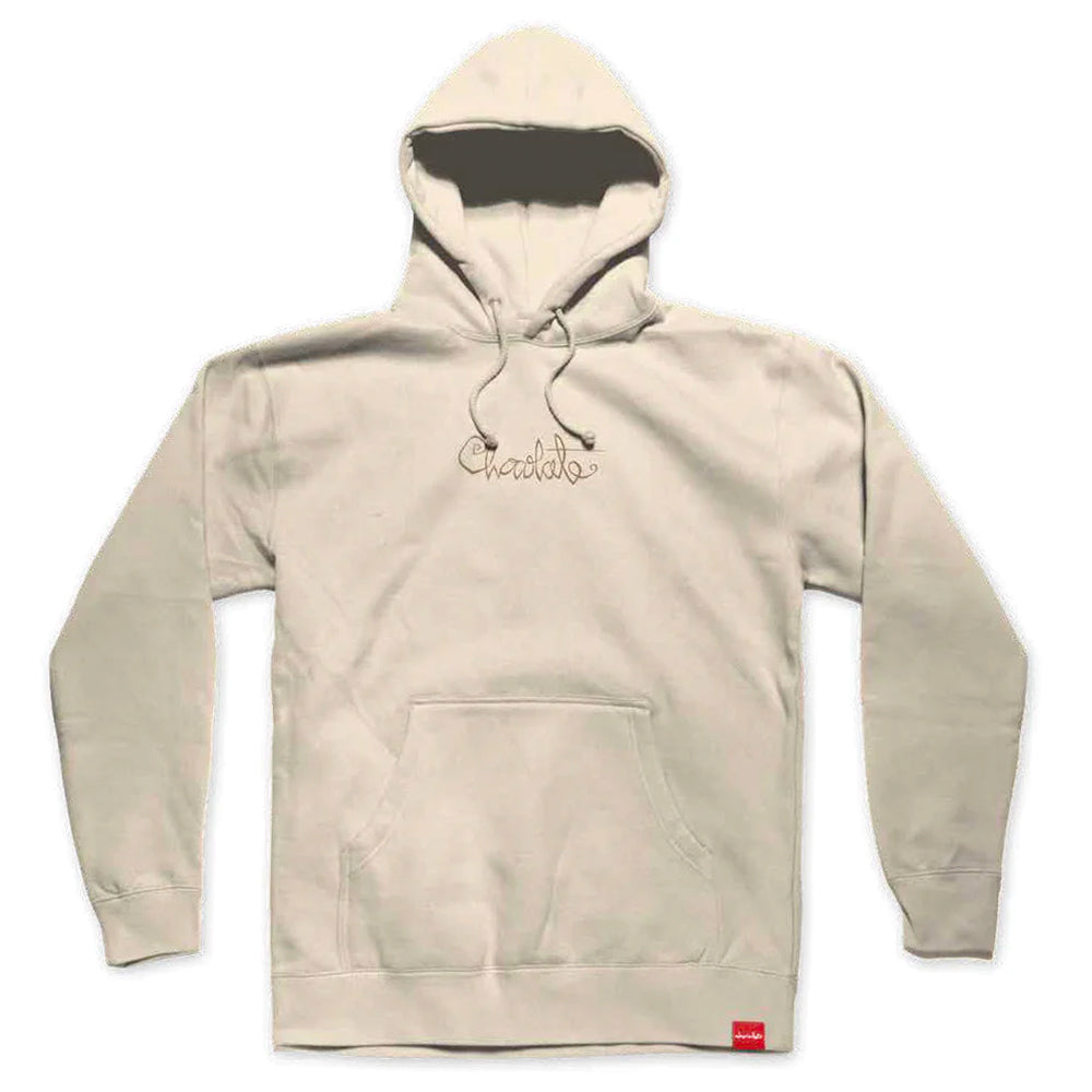 Chocolate Skateboards '94 Script Hoodie cream