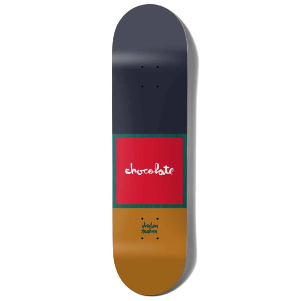 Chocolate Skateboards Trahan Red Square Deck 8.375