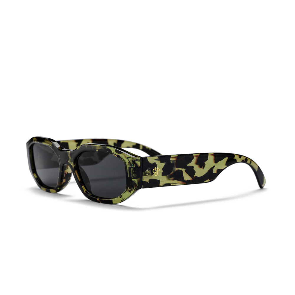 CHPO Brooklyn sunglasses green camo oblique