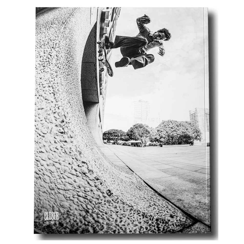 Closer Skateboarding magazine issue 7 back