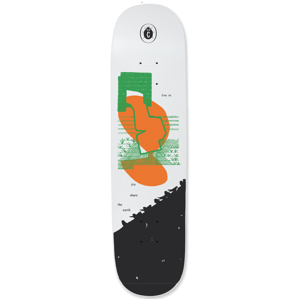 Clown Skateboards Live In Joy deck