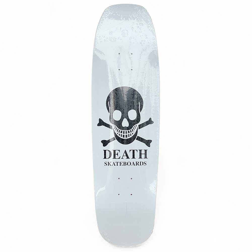Death Skateboards Reverse Logo Pool Shape Deck 9