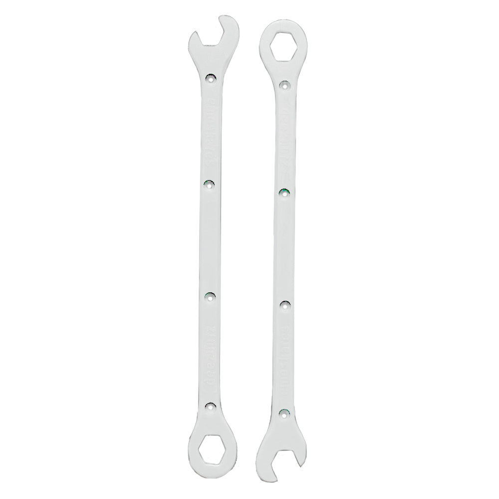 Deez Nutz Spannerz rails white