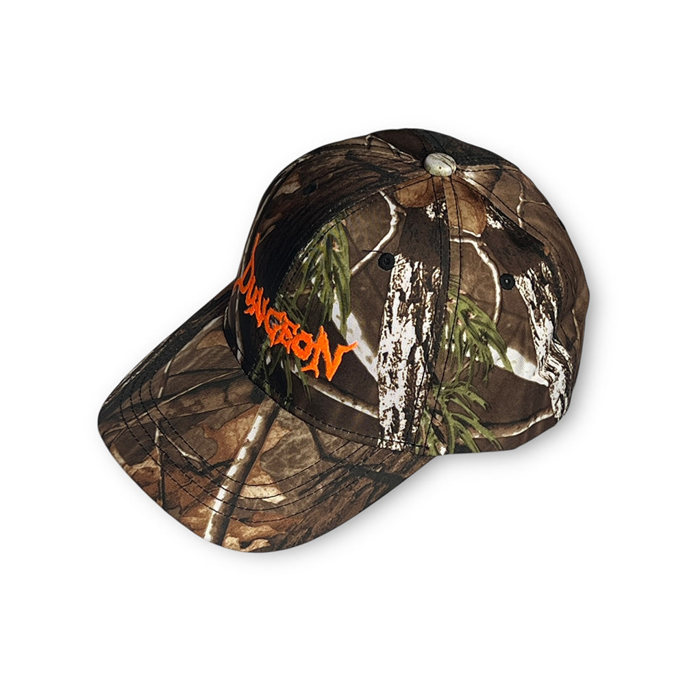 Dungeon Realtree cap brown orange
