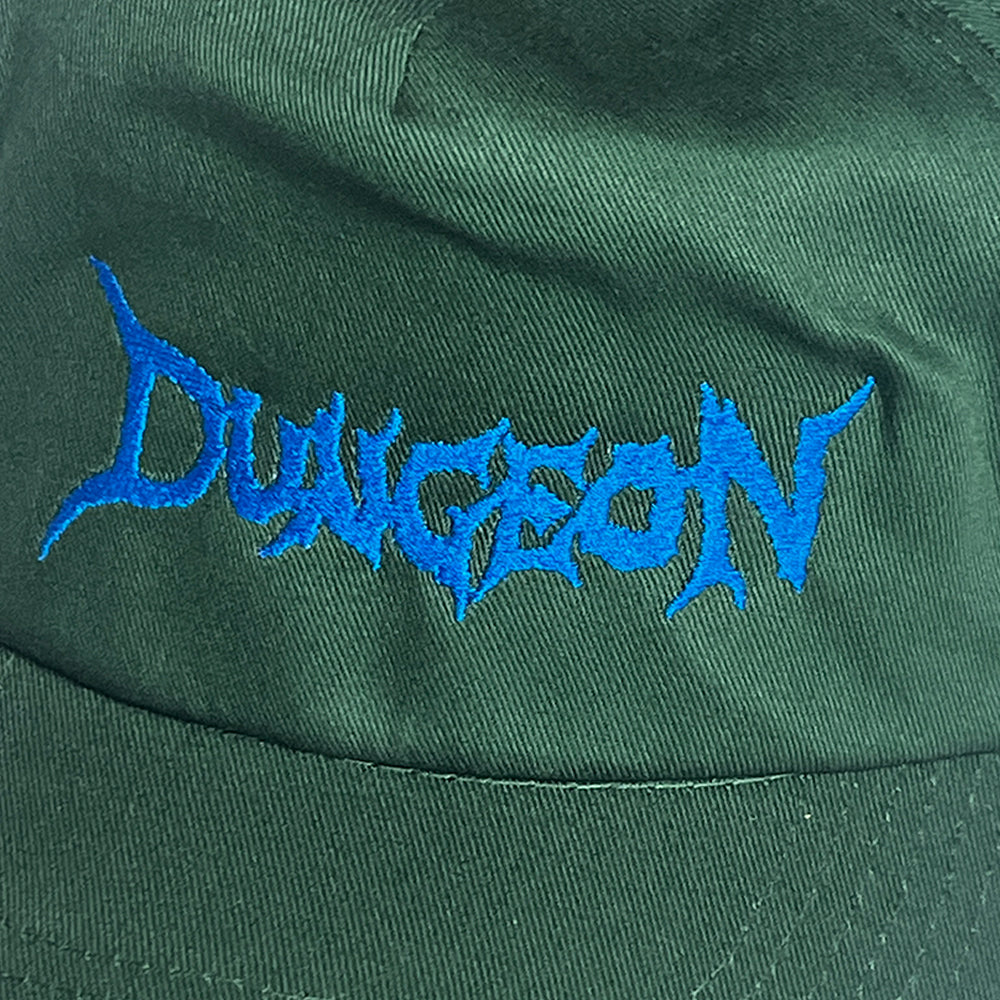 Dungeon Logo Twill Cap green detail