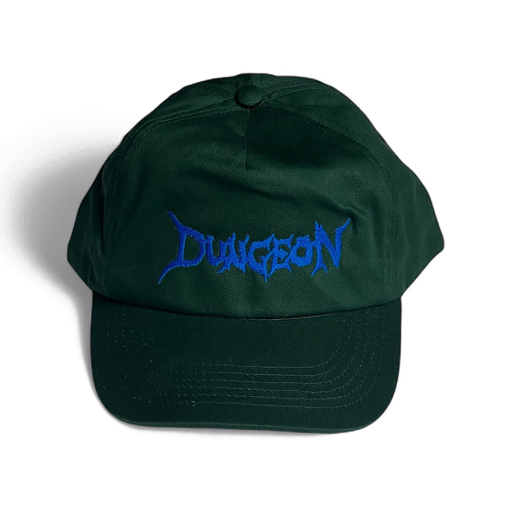 Dungeon Logo Twill Cap green front